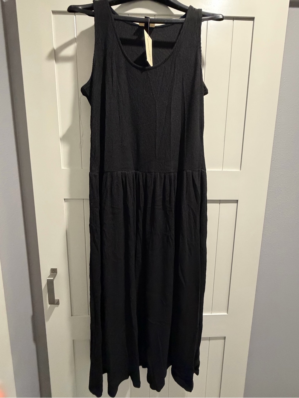 Universal Thread Black Sleeveless Maxi Dress